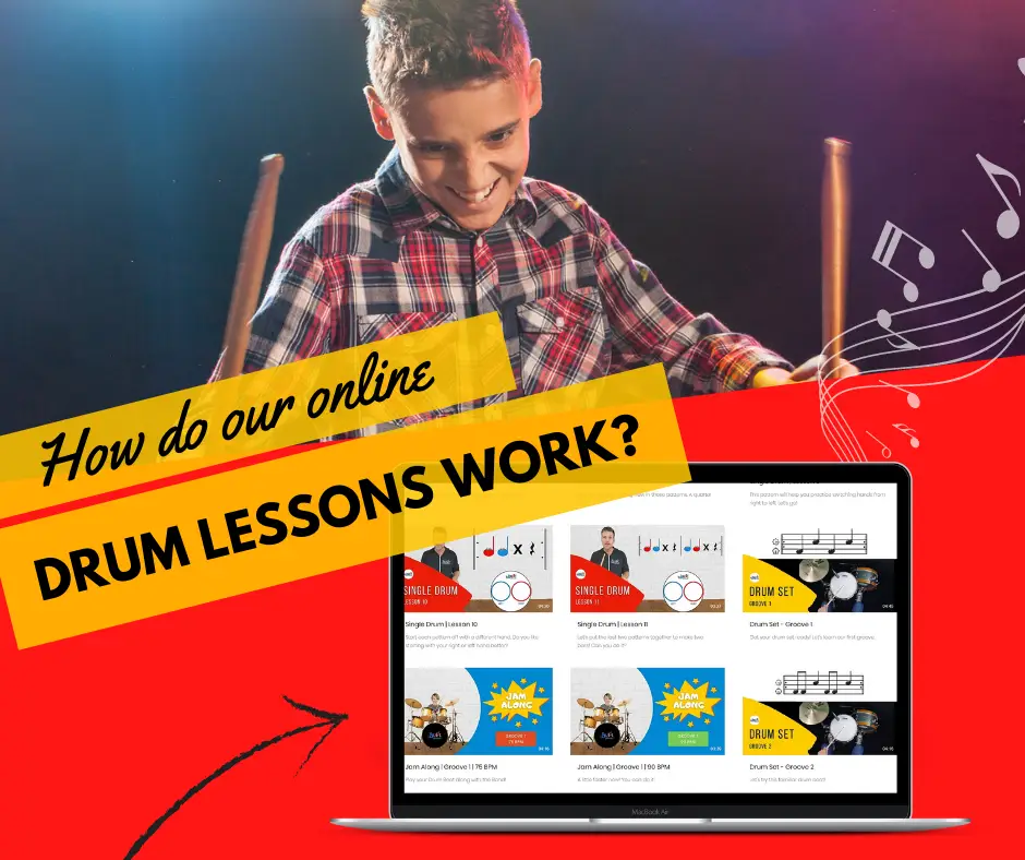 How Do My Music Workshop’s Online Drum Lessons Work?
