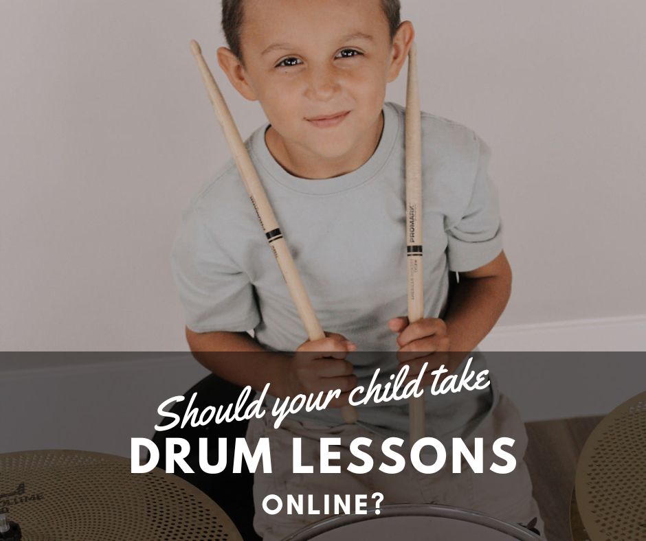 Should Your Child Take Online Drum Lessons?