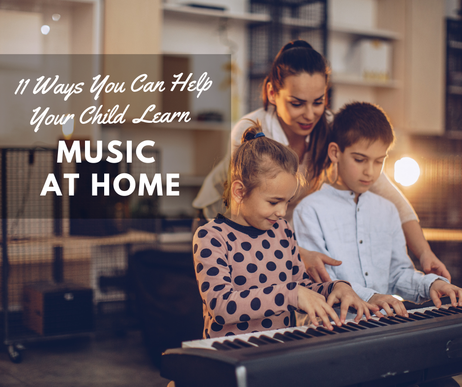 How to help my kids learn music at home