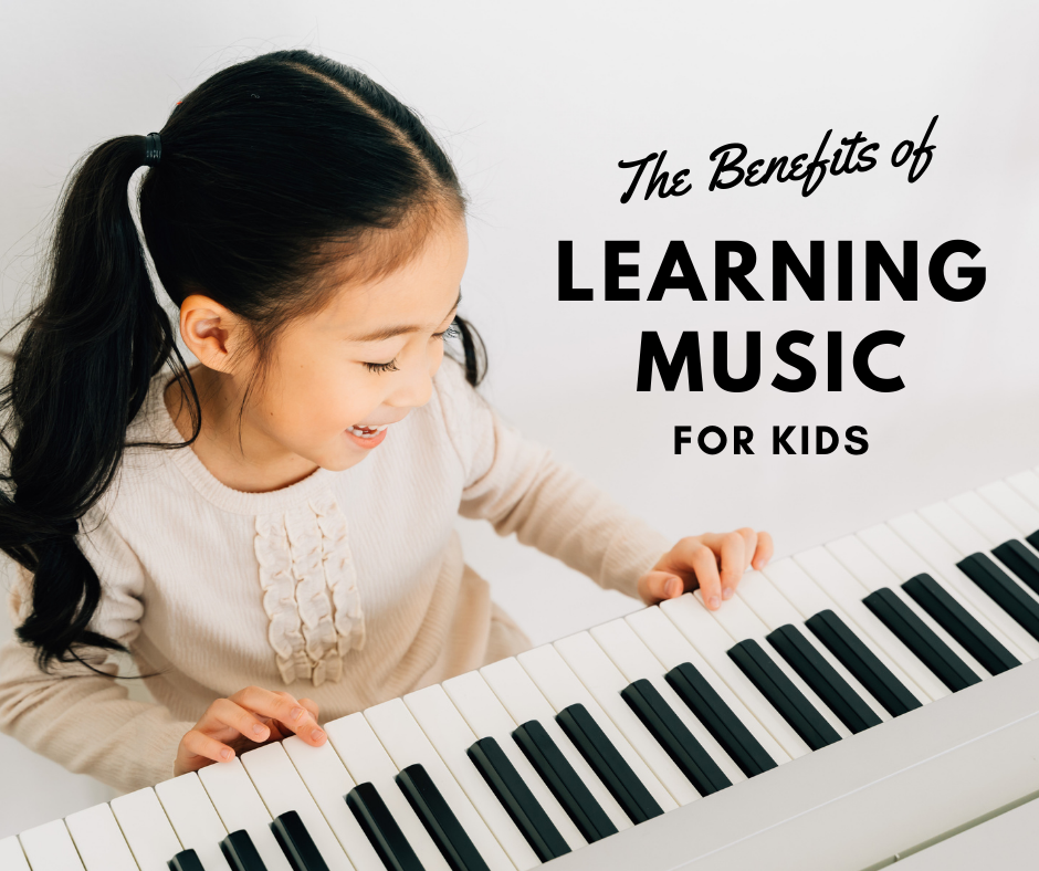 The benefits of learning music for kids