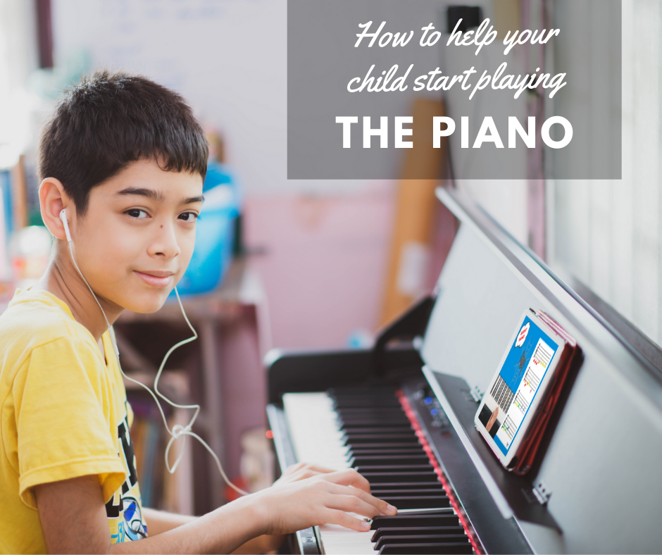 How to help your child start playing the piano